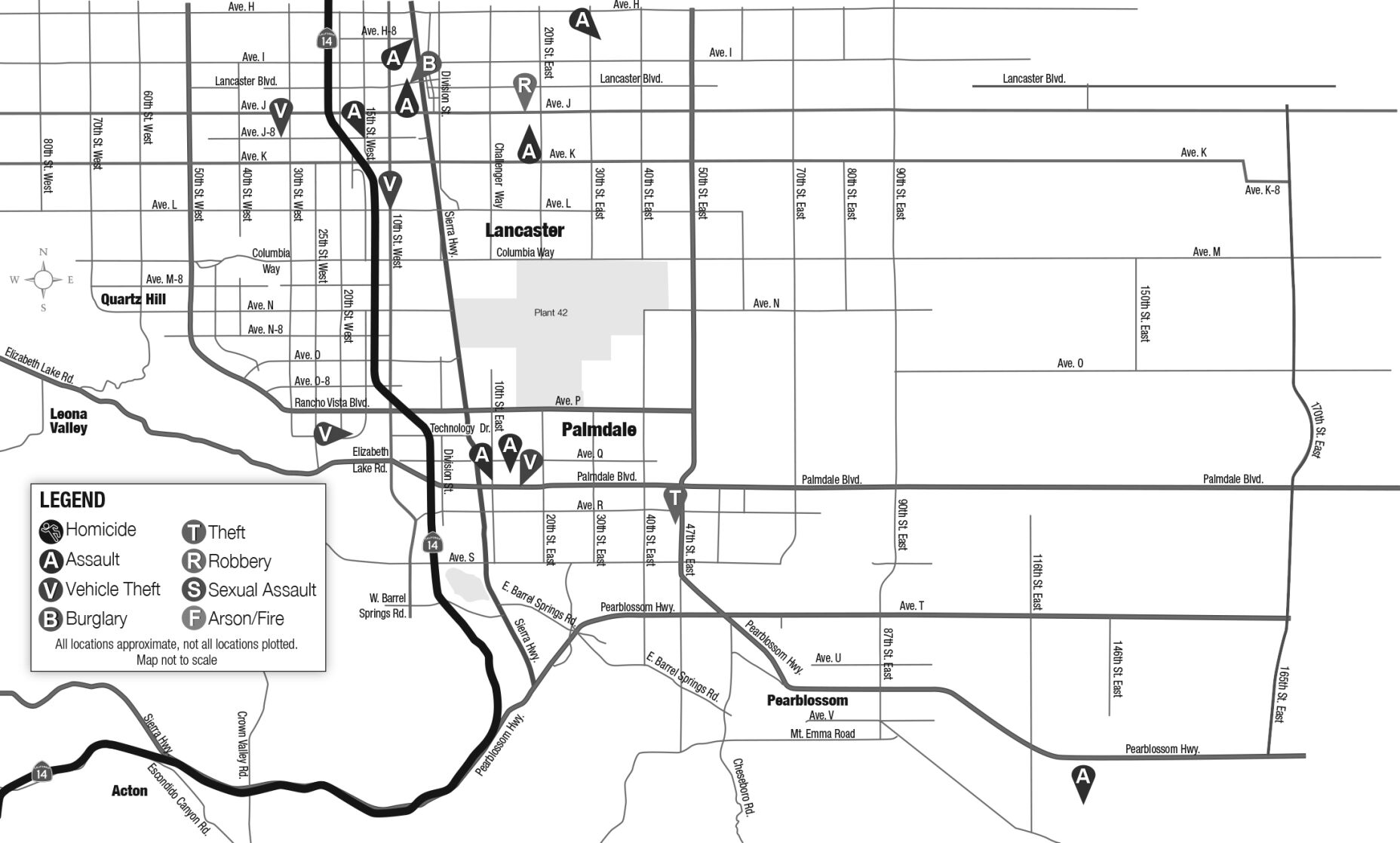 Antelope Valley crime blotter